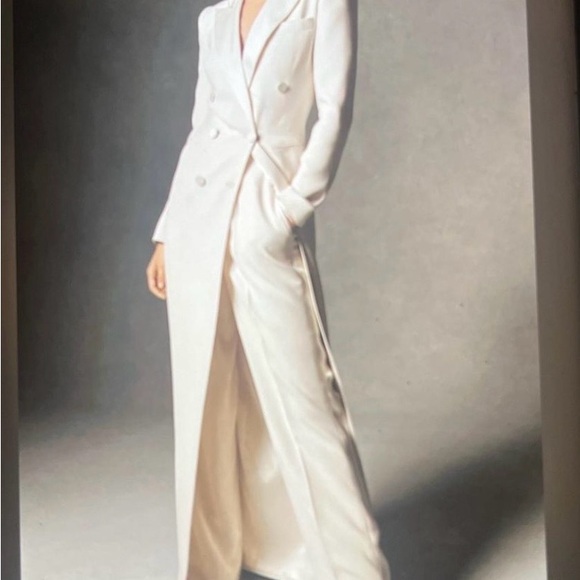 STYLEWE Jackets & Blazers - StyleWe long fitted white blazer